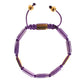 Dazzling Diamond Gold-Plated Amethyst Bracelet - SEHABRANDS