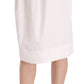 Elegant White Pencil Skirt - SEHABRANDS