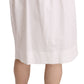 Elegant White Pencil Skirt - SEHABRANDS