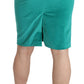 Chic Forest Green Pencil Skirt - SEHABRANDS