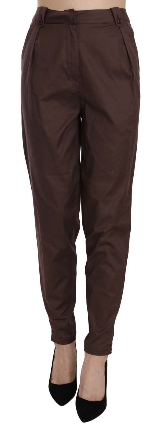 High Waist Tapered Chic Formal Pants - SEHABRANDS