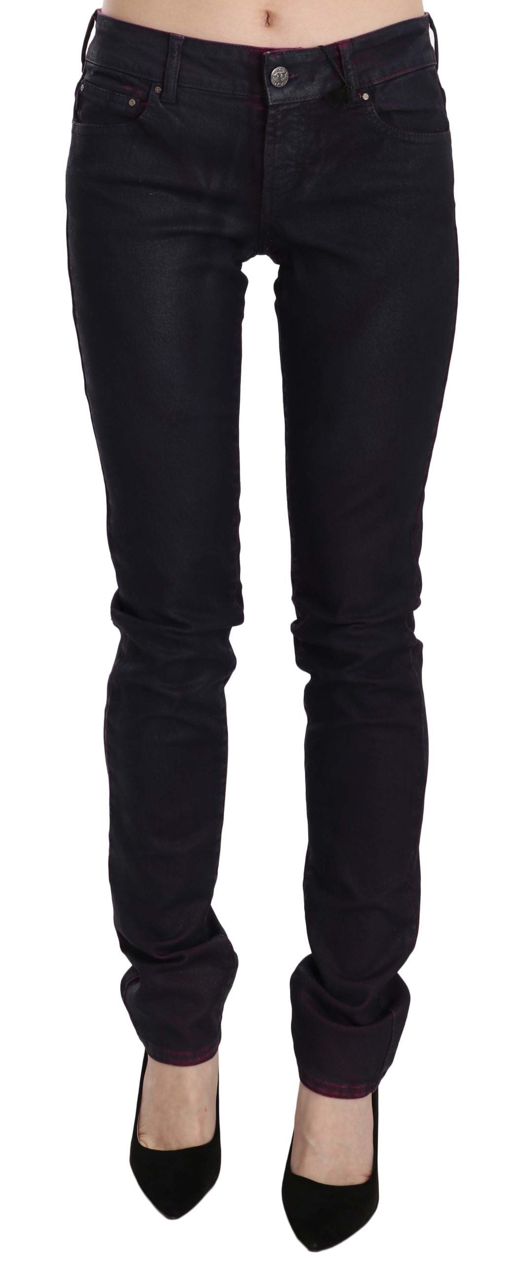 Chic Black Low Waist Skinny Denim - SEHABRANDS