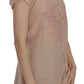 Elegant Cream Lace Round Neck Blouse - SEHABRANDS