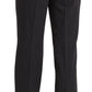 Elegant Striped Straight Fit Pants - SEHABRANDS