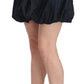 Chic Dark Blue A-Line Mini Skirt - SEHABRANDS