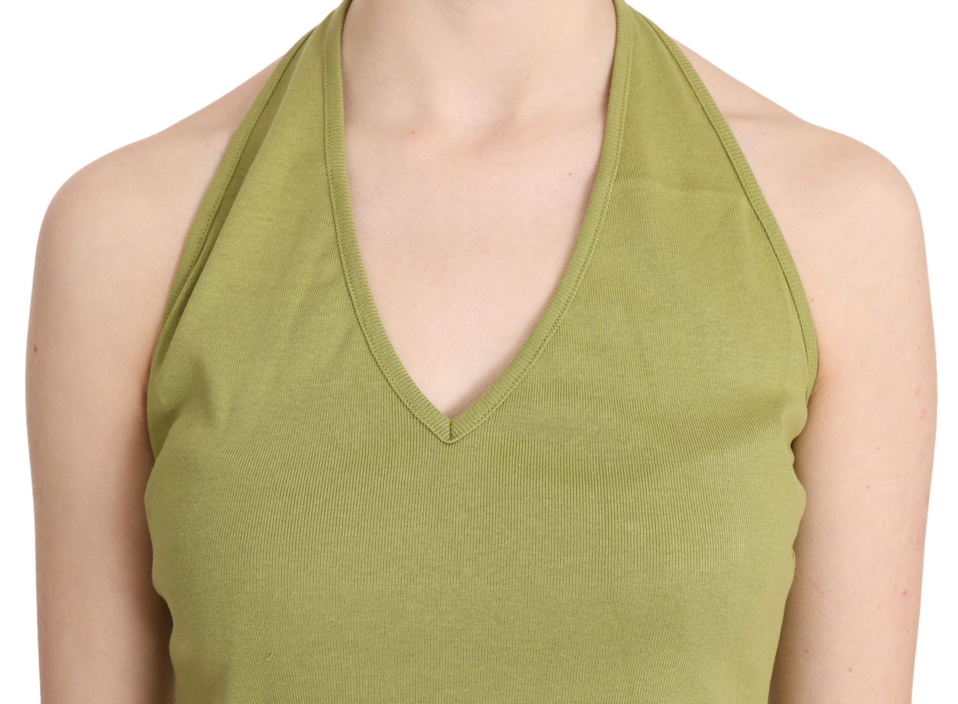 Chic Halter Sleeveless Casual Tank Top - SEHABRANDS