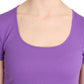 Chic Purple Casual Top for Everyday Elegance - SEHABRANDS