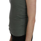 Chic Green Spaghetti Strap Casual Tank Top - SEHABRANDS