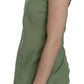 Emerald Silk Spaghetti Strap Tank Top - SEHABRANDS