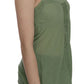 Emerald Silk Spaghetti Strap Tank Top - SEHABRANDS