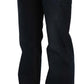 Chic Mid Waist Straight Denim Pants - SEHABRANDS