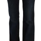 Chic Mid Waist Straight Denim Pants - SEHABRANDS