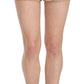 Chic Beige Mid Waist Mini Shorts - SEHABRANDS