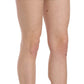 Chic Beige Mid Waist Mini Shorts - SEHABRANDS