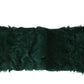 Dolce & Gabbana Elegant Lambskin Fur Scarf in Lush Green