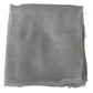 Elegant Gray Cotton Men's Scarf - SEHABRANDS