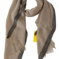 Elegant Beige Cotton Scarf for Women - SEHABRANDS