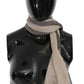 Elegant Beige Cotton Scarf for Women - SEHABRANDS