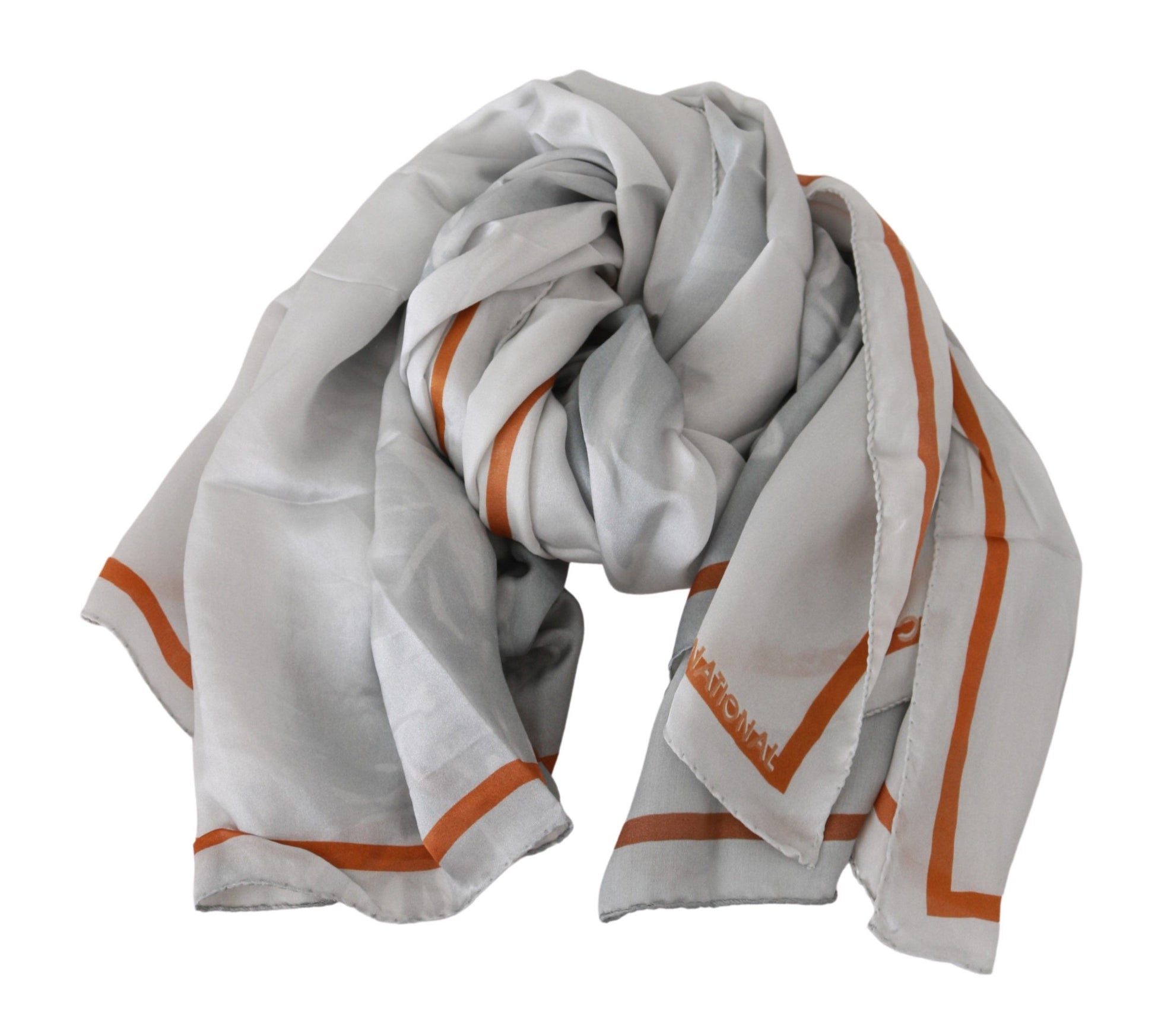 Elegant Floral Printed Silk Scarf - SEHABRANDS