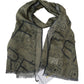 Elegant Patterned Wool-Blend Scarf - SEHABRANDS