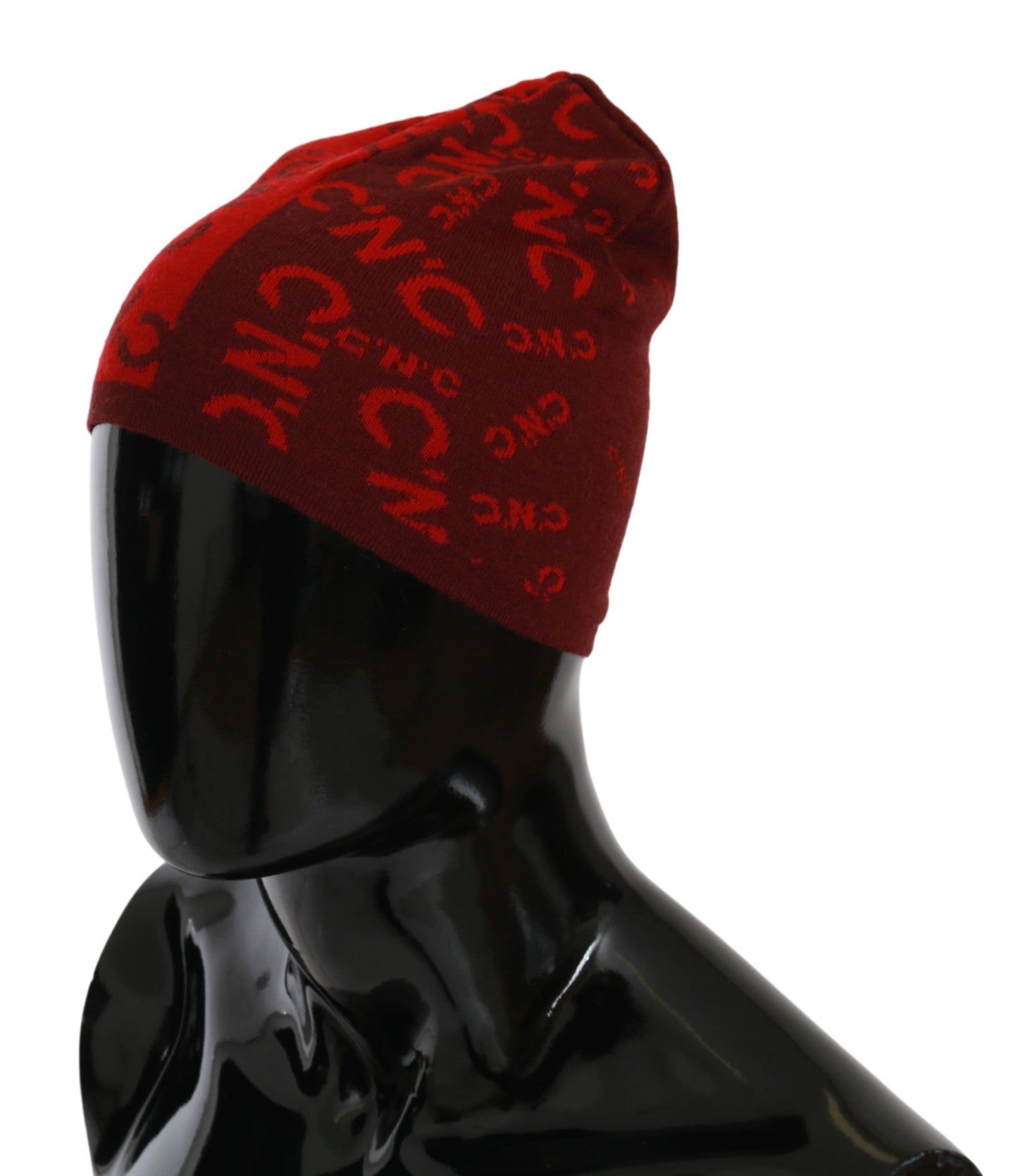 Chic Red Beanie Wool Blend - SEHABRANDS