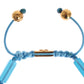 Elegant Blue Opal & Diamond-Studded Bracelet - SEHABRANDS