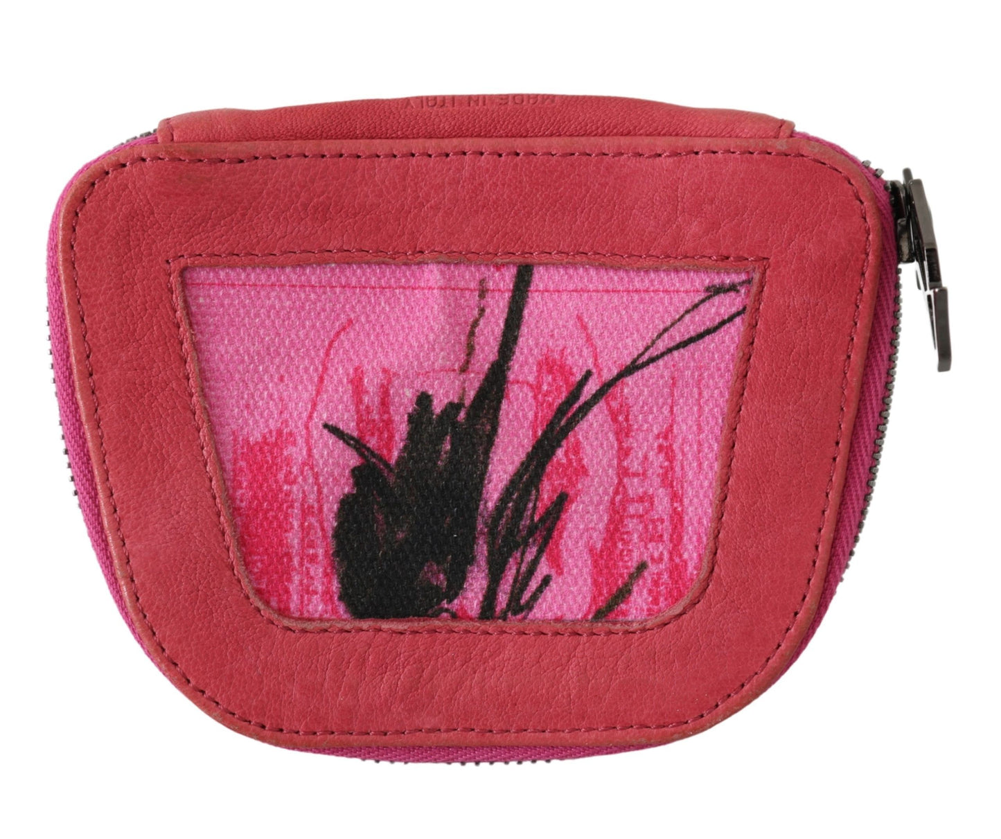 Elegant Pink Fabric Coin Wallet - SEHABRANDS