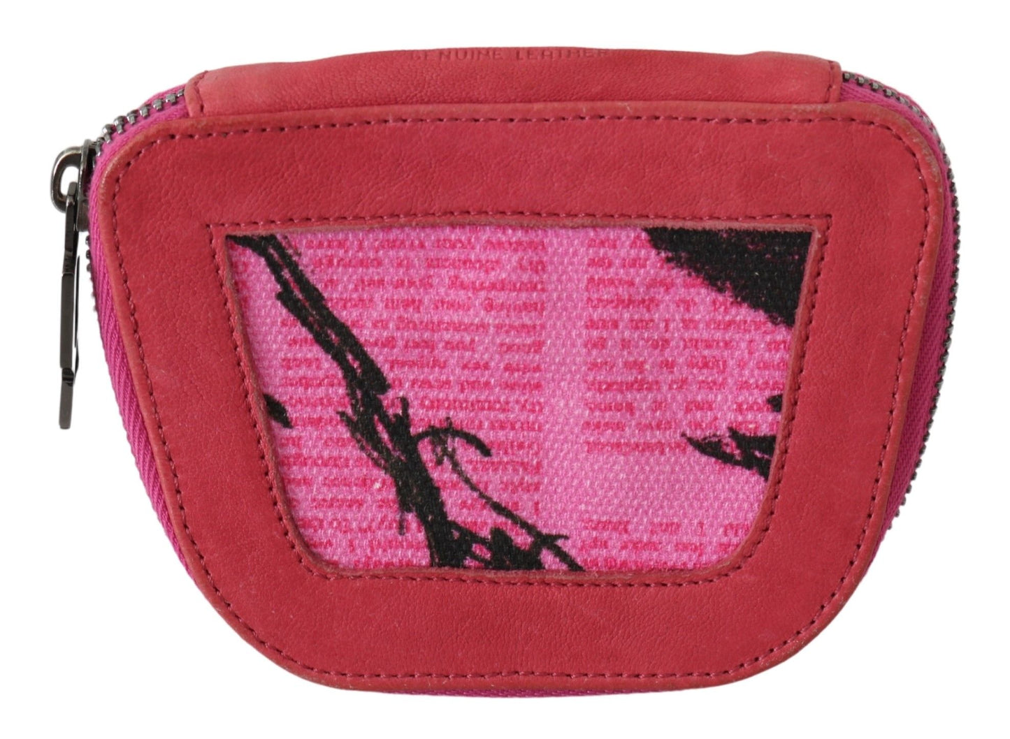 Elegant Pink Fabric Coin Wallet - SEHABRANDS