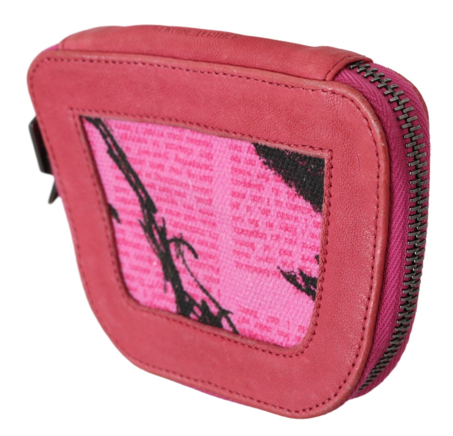 Elegant Pink Fabric Coin Wallet - SEHABRANDS