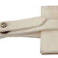 Elegant Beige Leather Keychain - SEHABRANDS