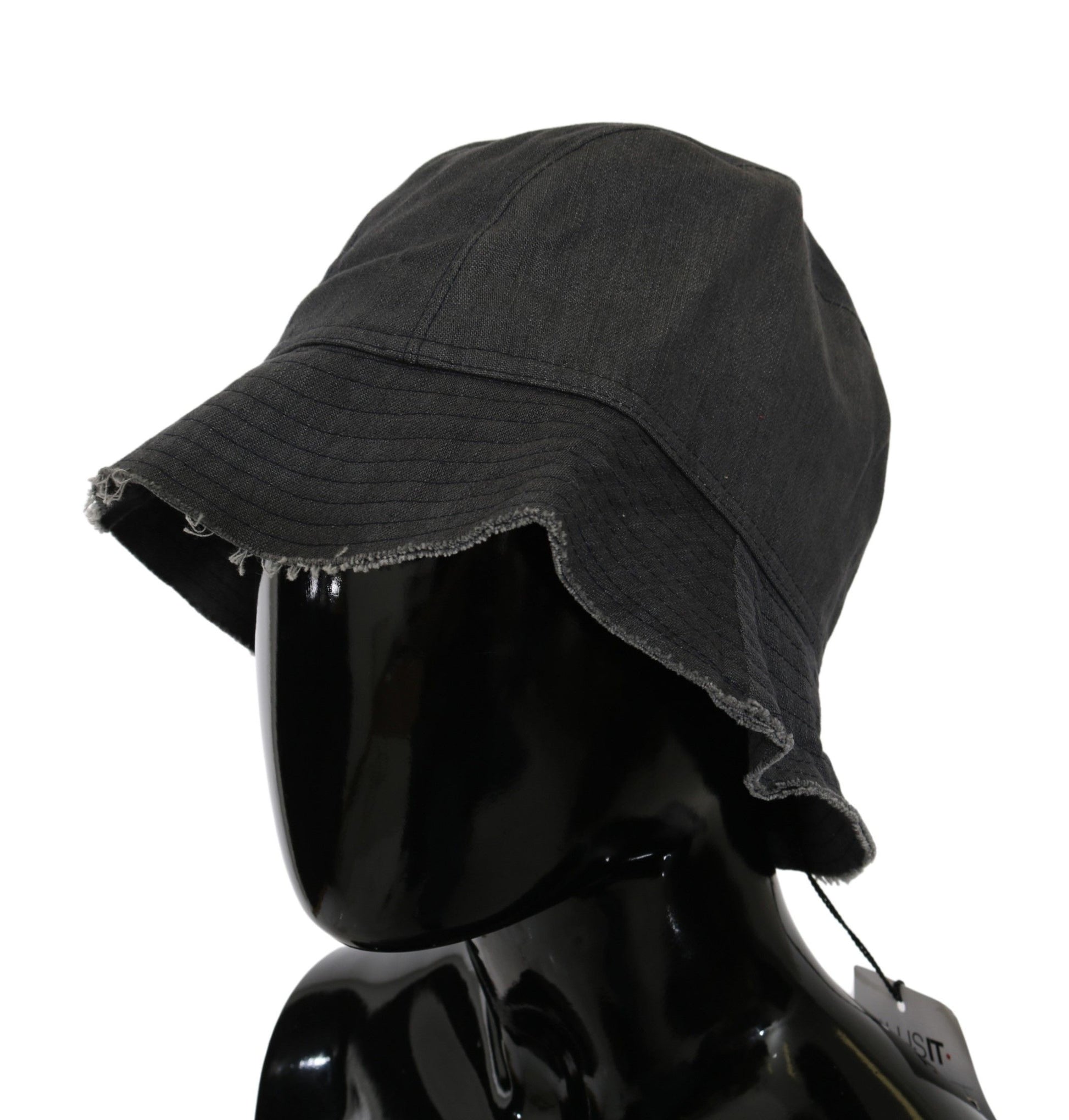 Chic Black Bucket Hat - Timeless Accessory - SEHABRANDS