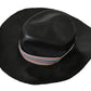 Chic Black Floppy Hat - Timeless Elegance - SEHABRANDS