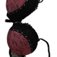 Elegant Black Lace Push-Up Bra - SEHABRANDS