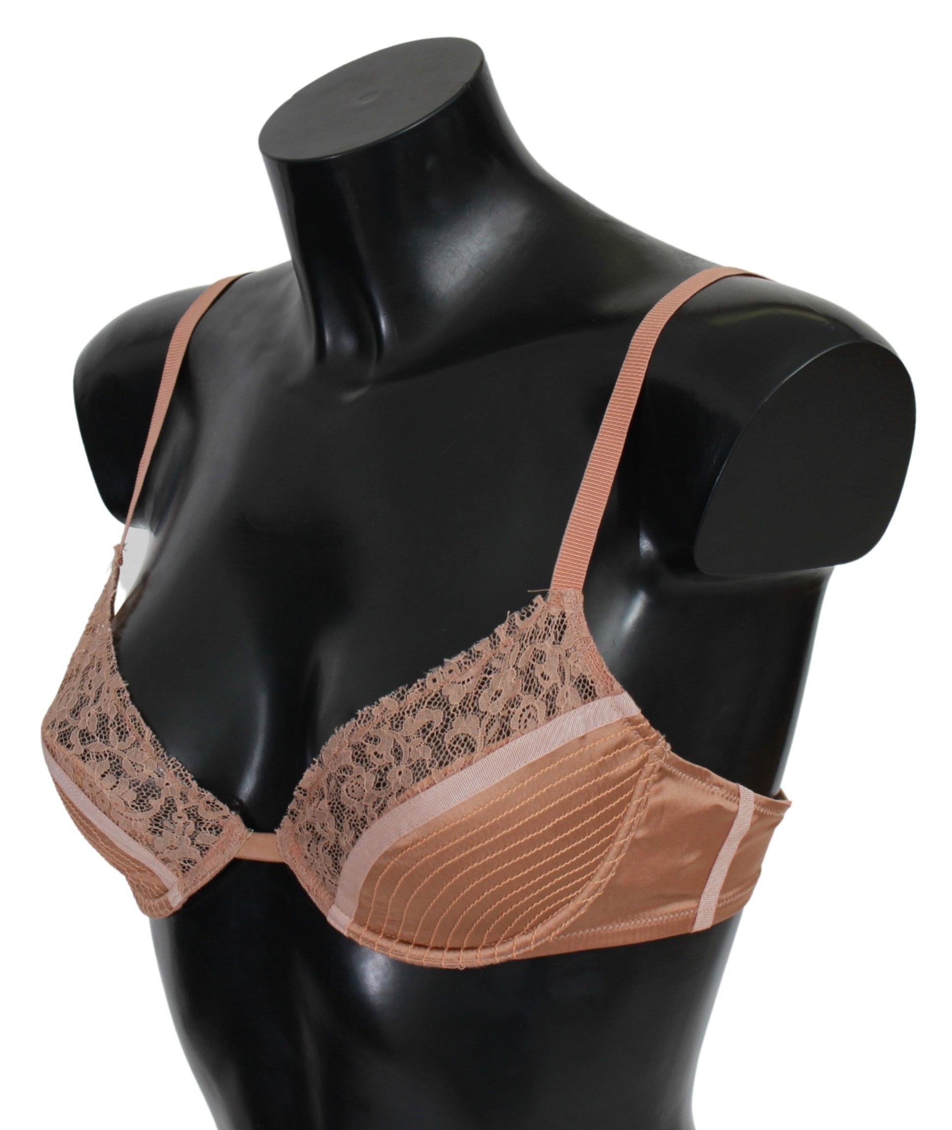 Elegant Nude Lace Push-Up Bra - SEHABRANDS