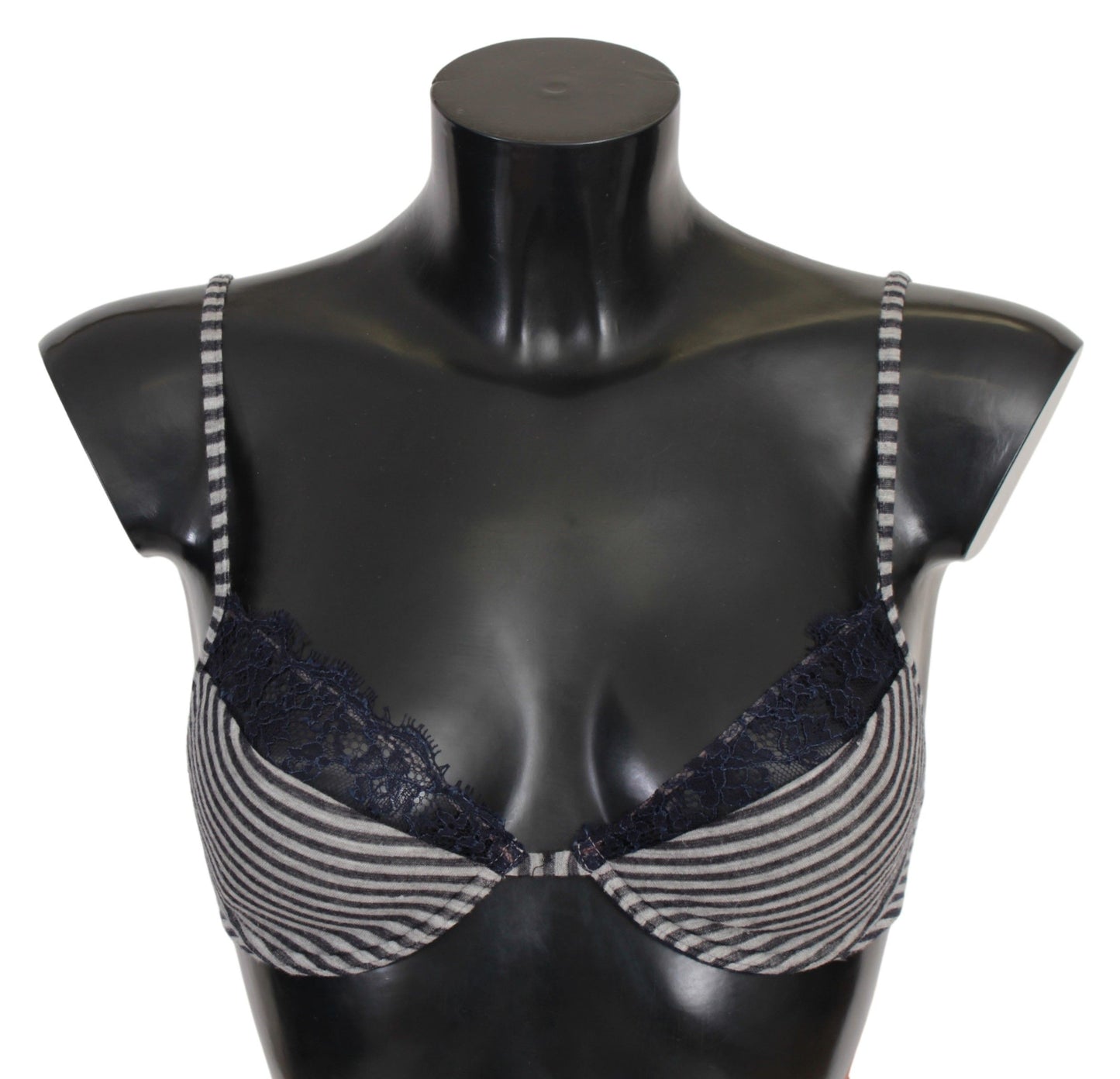 Blue Stripes Lace Reggiseno Bra - SEHABRANDS