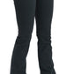 Chic Mid Waist Slim Flared Denim - SEHABRANDS