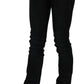 Chic Black Mid Waist Slim Fit Denim Jeans - SEHABRANDS