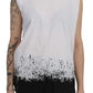 Chic Sleeveless Cotton Crew Neck Top - SEHABRANDS