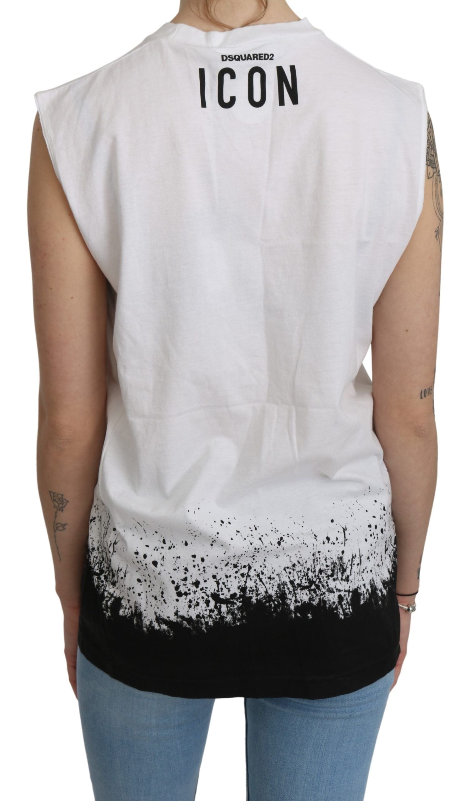 Chic Sleeveless Cotton Crew Neck Top - SEHABRANDS