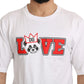 Dolce & Gabbana Panda Love Slim Fit Crewneck Tee