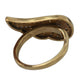 Elegant Gold-Crystal Embellished Ring - SEHABRANDS