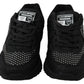 Chic Black Jasmine Sneakers - SEHABRANDS