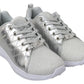 Sleek Silver Sneakers for Trendsetters - SEHABRANDS