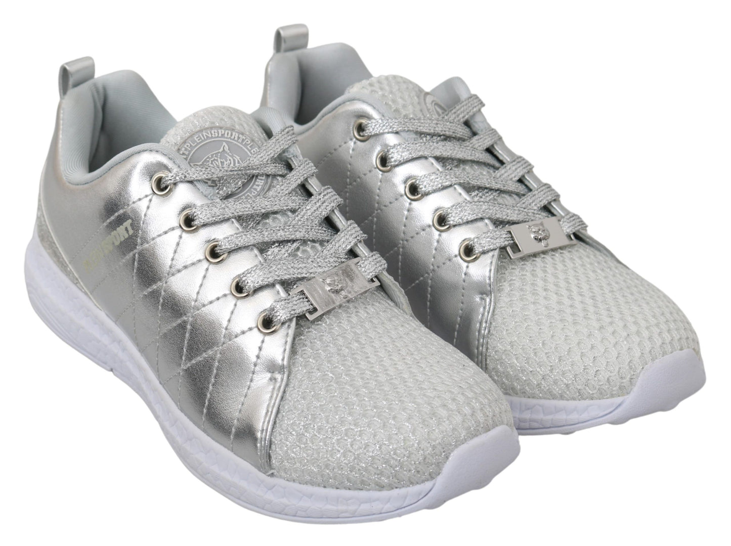 Sleek Silver Sneakers for Trendsetters - SEHABRANDS