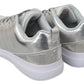 Sleek Silver Sneakers for Trendsetters - SEHABRANDS