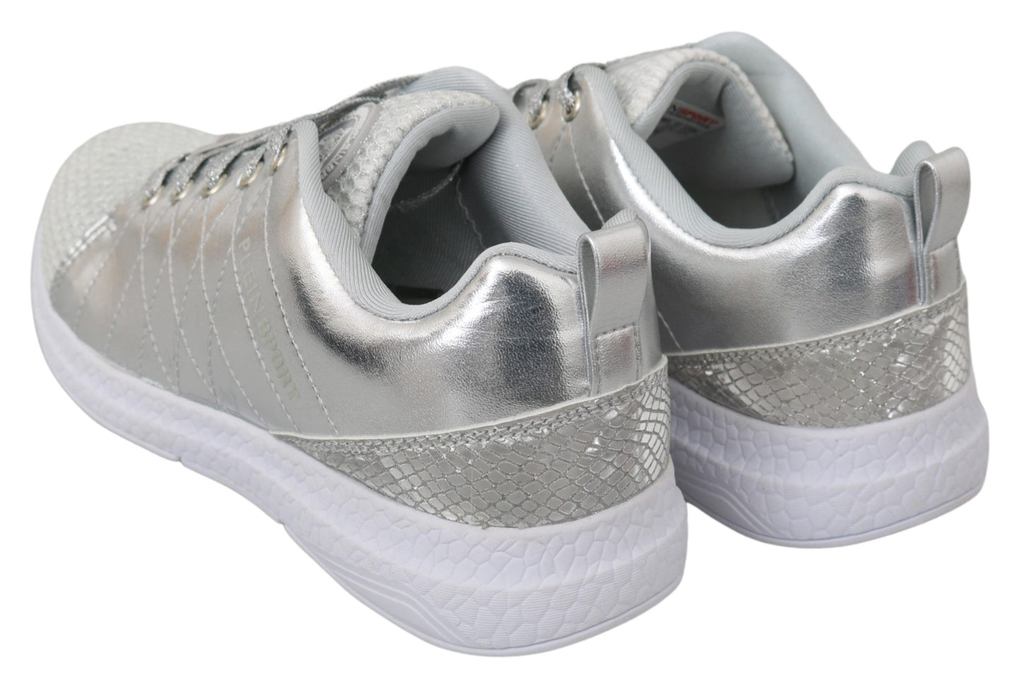 Sleek Silver Sneakers for Trendsetters - SEHABRANDS