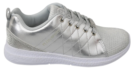 Sleek Silver Sneakers for Trendsetters - SEHABRANDS