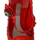 Dolce & Gabbana Chic Red Crystal Cinderella Pumps