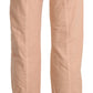 Chic Beige Cropped Cotton Pants - SEHABRANDS