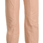 Chic Beige Cropped Cotton Pants - SEHABRANDS